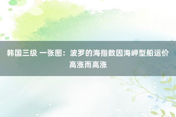 韩国三级 一张图：波罗的海指数因海岬型船运价高涨而高涨
