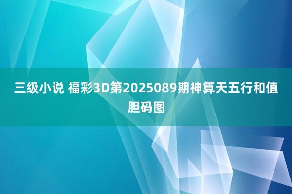 三级小说 福彩3D第2025089期神算天五行和值胆码图
